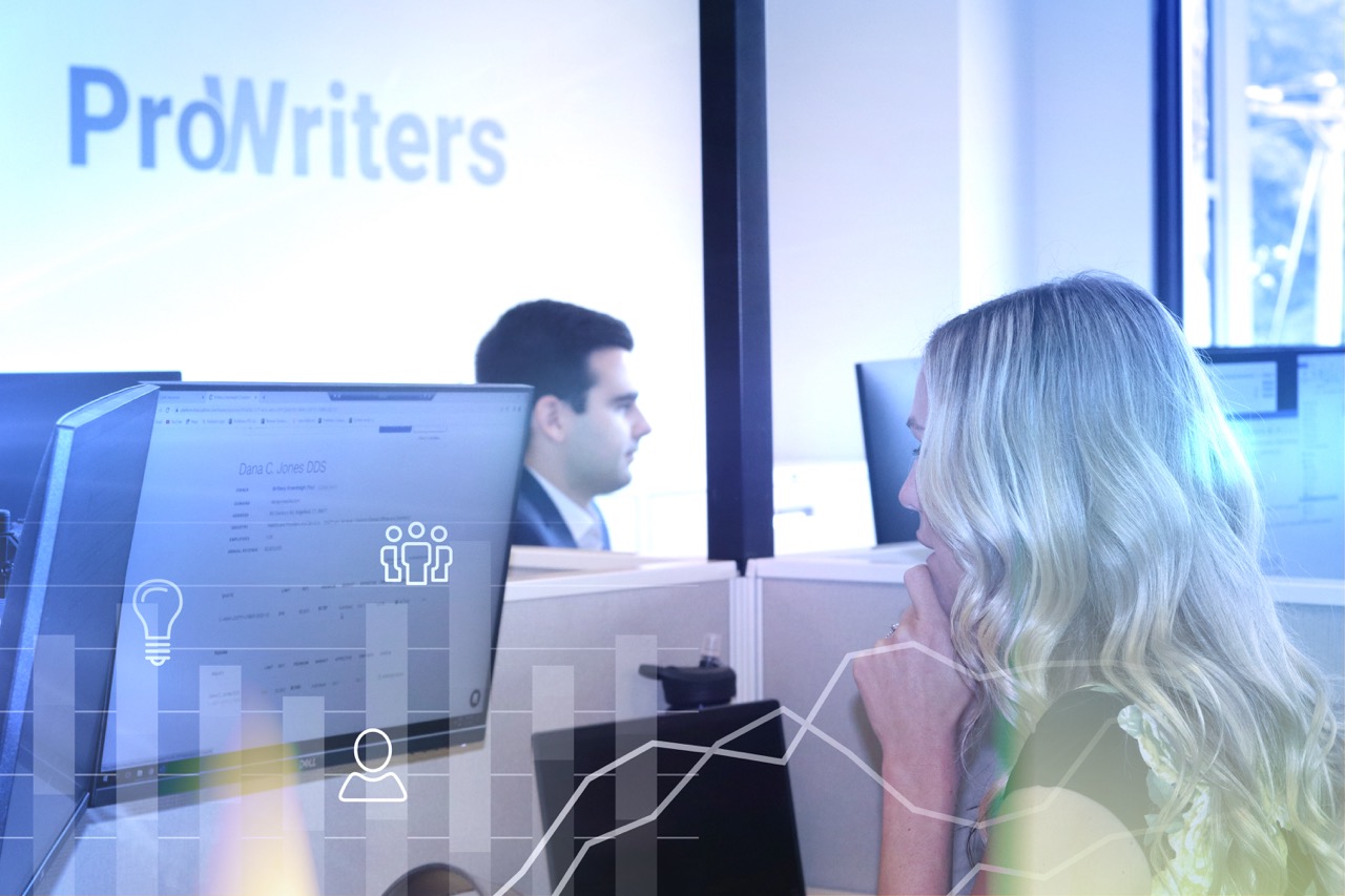Brokers in the ProWriters office use the Digital IQ Platform to generate and compare EPLI quotes for clients.