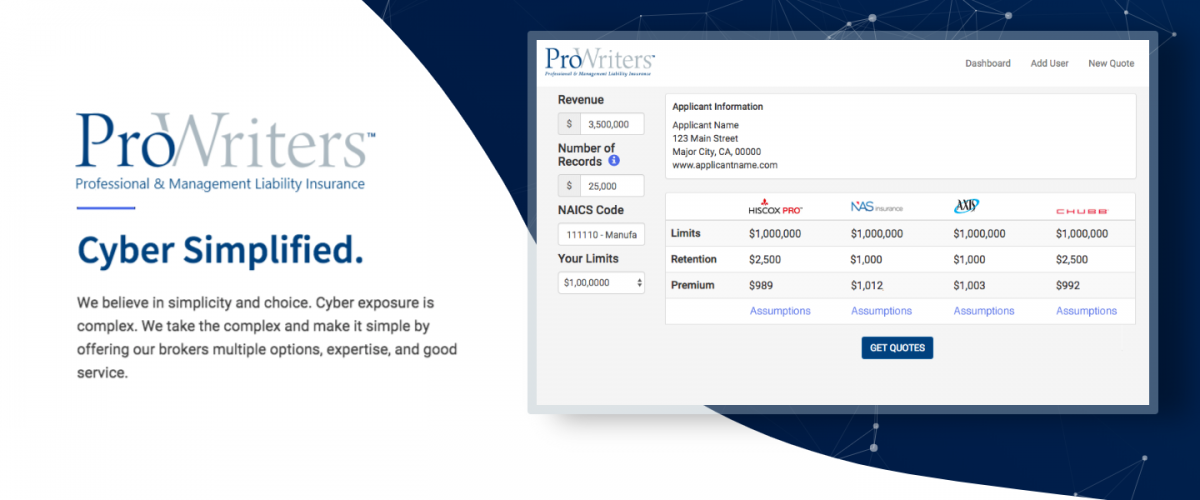 A New Solution to Cyber Insurance Quote Comparisons